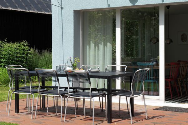  Kapitänshaus Wieck Wieck - Terrasse