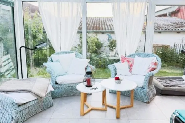 Wohnzimmer  Haus Ostseeoase