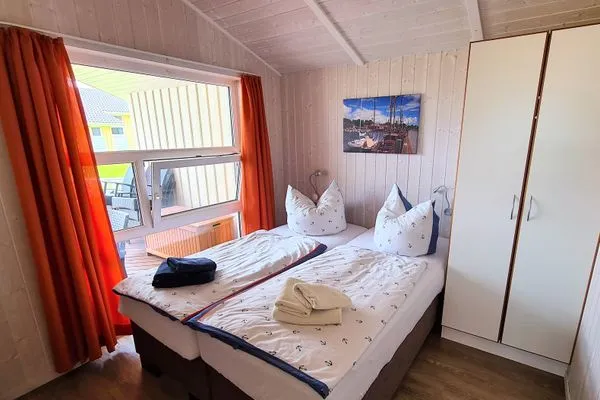 Schlafzimmer  Ferienhaus Nordlicht