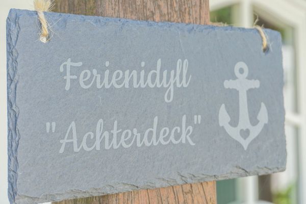  Reetjuwel Eiderstedt - Achterdeck Katharinenheerd - Dekoratives Detail