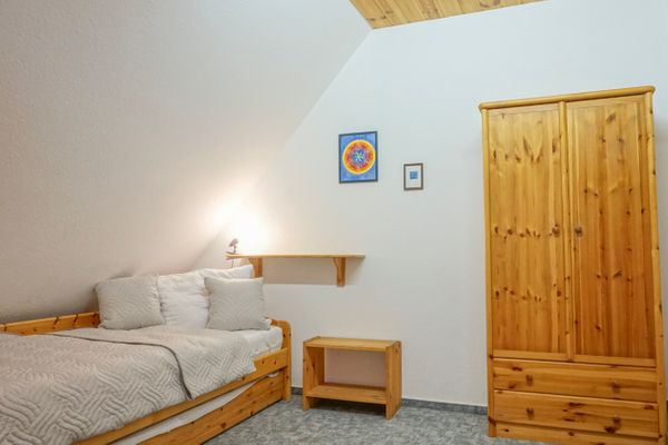  Reetjuwel Eiderstedt - Reetloft Katharinenheerd - Schlafbereich