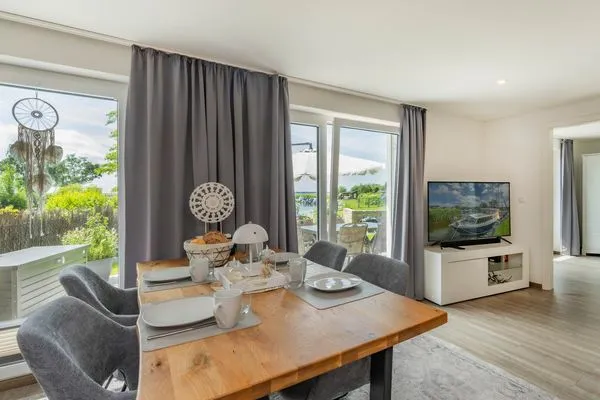 Wohnzimmer  Ferienhaus Seebrise