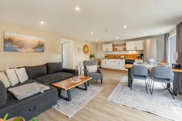 Wohnzimmer  Ferienhaus Seebrise