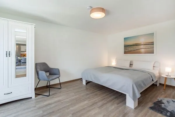 Schlafzimmer  Ferienhaus Seebrise