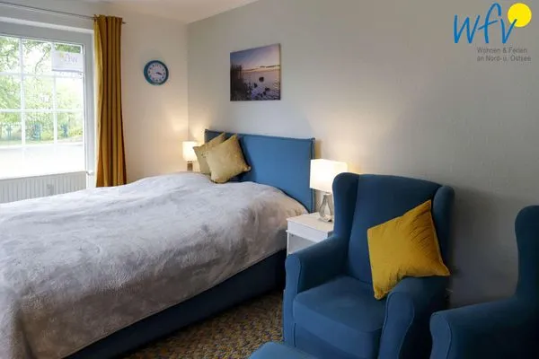 Schlafbereich Ferienappartements Am Neuensiener See Ferienwohnung 7