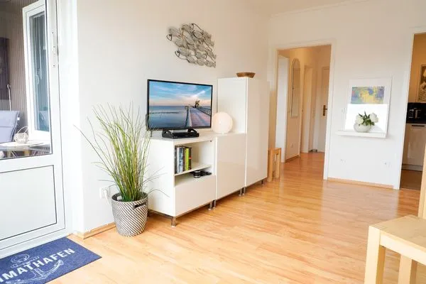 Wohnzimmer  Ferienwohnung Seeland