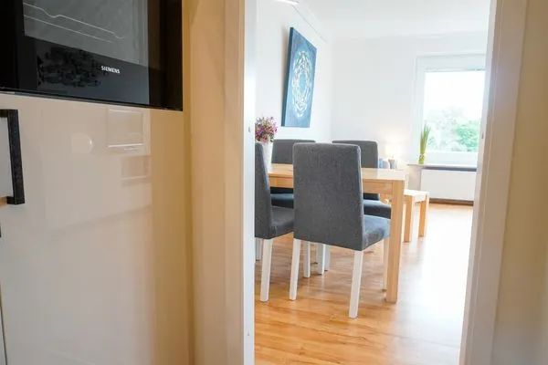 Wohnzimmer  Ferienwohnung Seeland