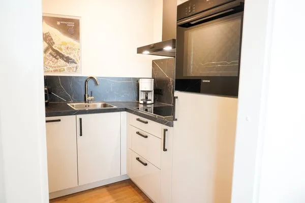 Küche / Küchenzeile  Ferienwohnung Seeland