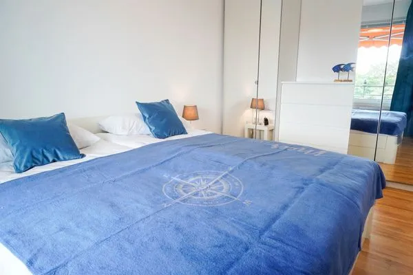 Schlafzimmer  Ferienwohnung Seeland
