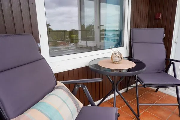 Balkon  Ferienwohnung Seeland