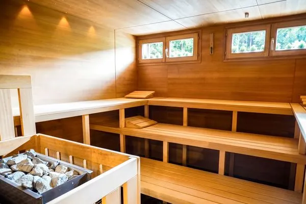 Sauna  Ferienwohnung Seeland