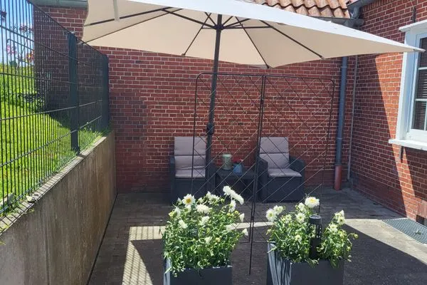 Terrasse  Wohnung Deichkoje