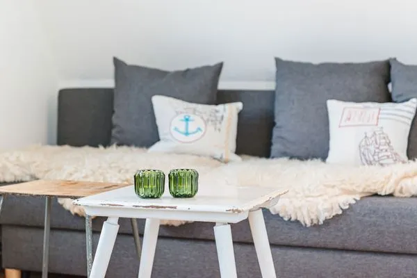 Sofa mit Schlaffunktion im Obergeschoss  Ferienhaus Friedrich 15