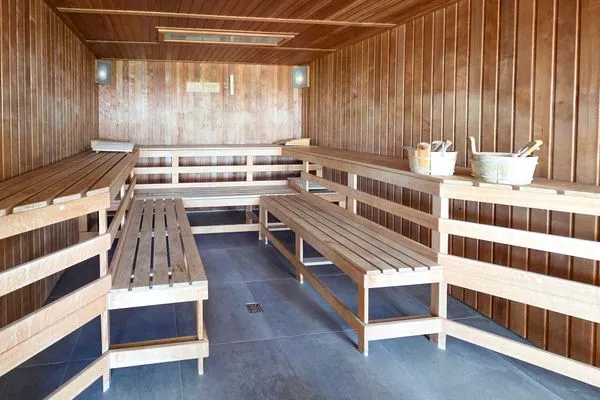 Sauna  Villa Nause, FeWo Horizont - Meerblick & SPA