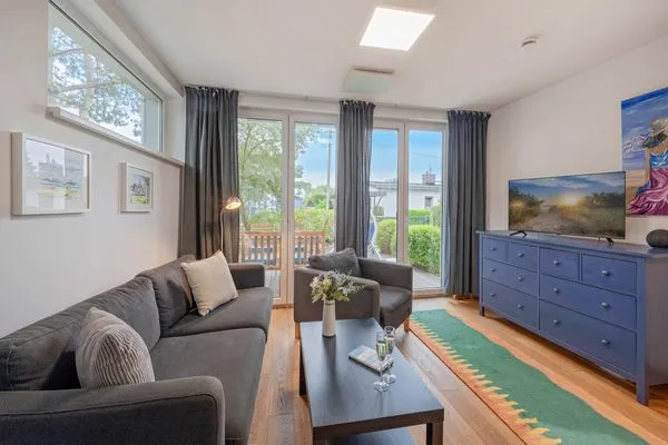 Wohnzimmer  Ferienhaus am Peenestrom