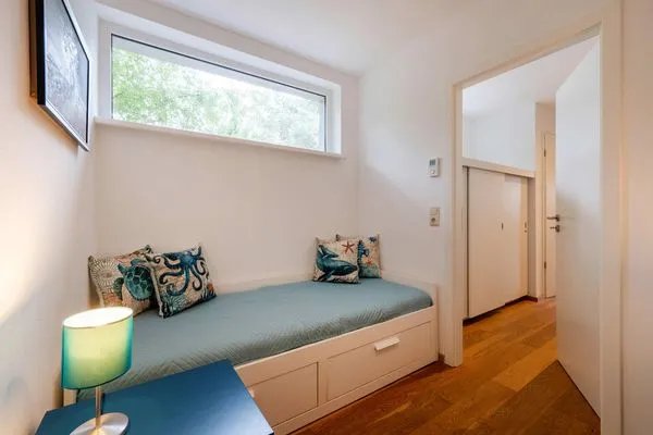 Schlafzimmer  Ferienhaus am Peenestrom