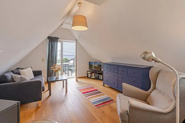 Wohnzimmer  Ferienhaus am Peenestrom