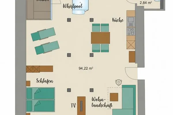 Grundriss  Private SPA Premium 5*