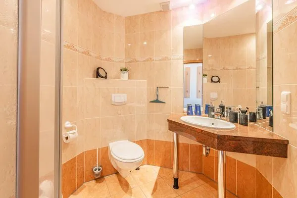 Badezimmer Ostseeglück App. Mittagsonne