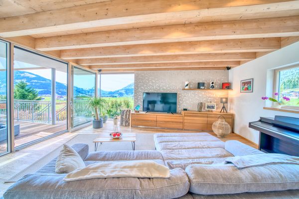  Birnhorn Vista Villa Saalfelden - Wohnzimmer