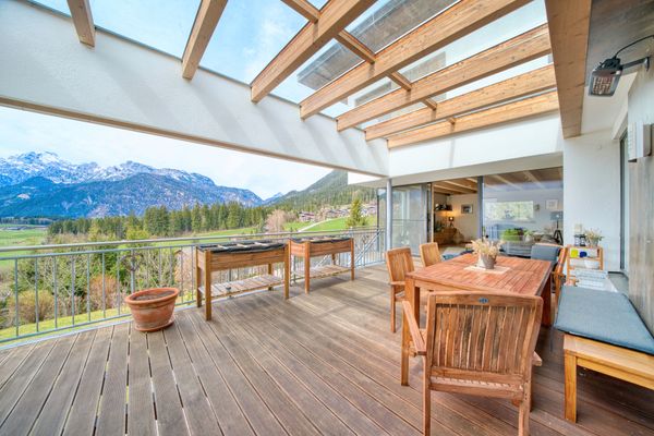  Birnhorn Vista Villa Saalfelden - Terrasse