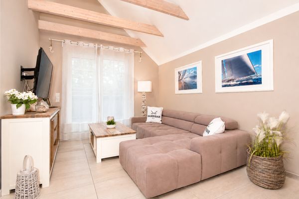 Wohnbereich mit Ecksofa