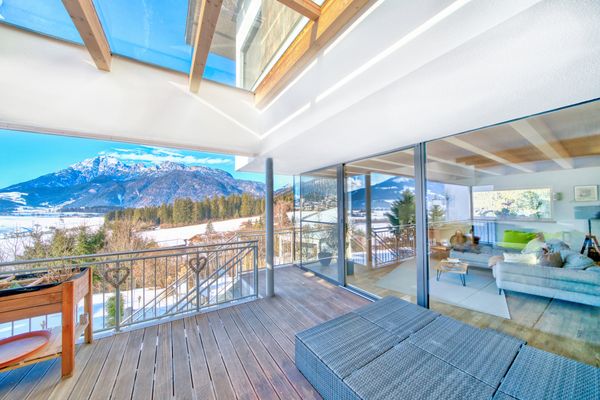  Birnhorn Vista Villa Saalfelden - Terrasse