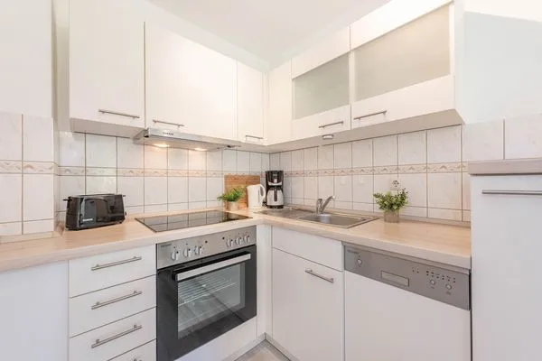 Küche / Küchenzeile  Ferienwohnung Kranich