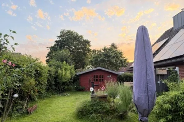 Garten  Ferienhaus Schusterberg