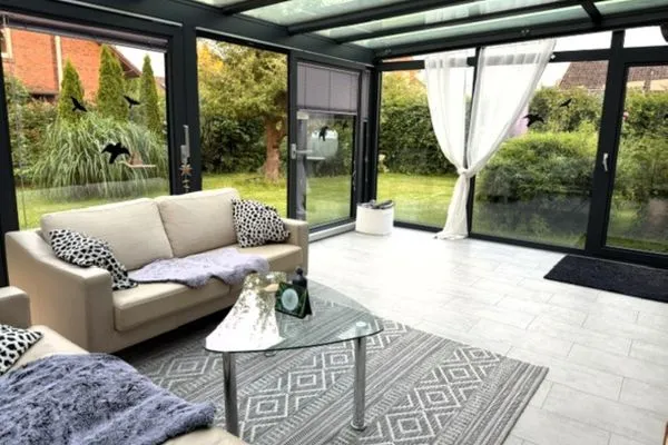 Wohnzimmer  Ferienhaus Schusterberg