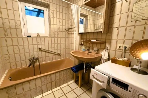 Badezimmer  Ferienhaus Schusterberg