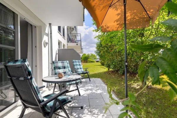 Terrasse  Residenz am Balmer See, Whg. 05