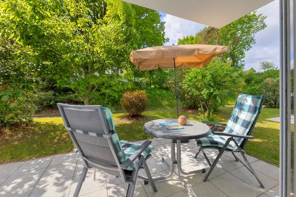 Terrasse  Residenz am Balmer See, Whg. 05