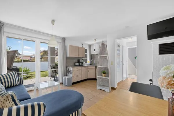 Wohnzimmer  Ferienbungalow Malebisa