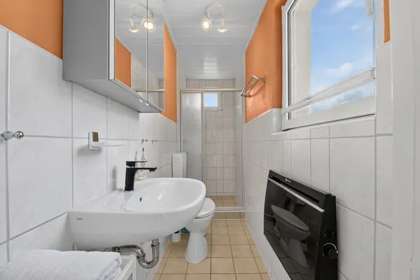 Badezimmer  Ferienbungalow Malebisa
