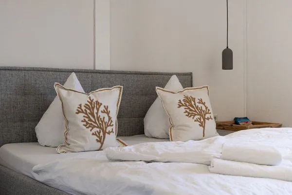 Schlafzimmer  Ferienwohnung Nordlicht Refugium Pellworm