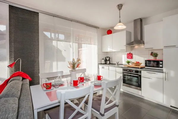 Küche / Küchenzeile  Ferienwohnung Tintenfisch