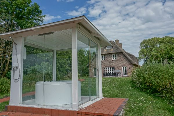  Reetdachhaus Warftkroog Katharinenheerd - 
