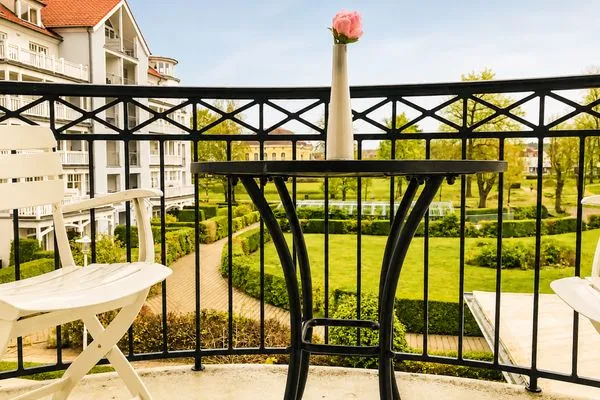 Balkon  Haus am Park Ferienwohnung 24
