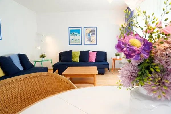 Wohnzimmer  Ferienwohnung Liese