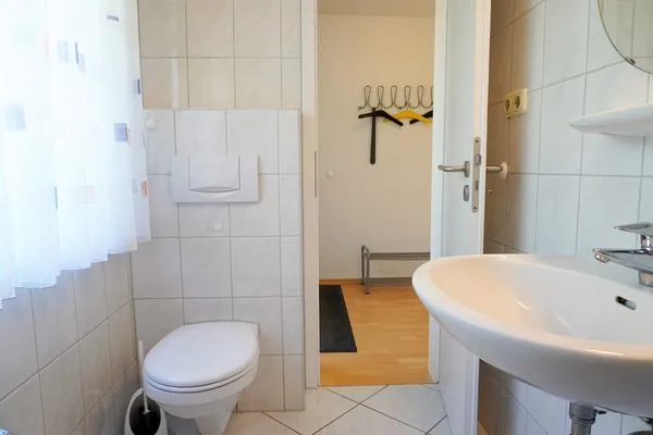 Badezimmer  Ferienwohnung Liese
