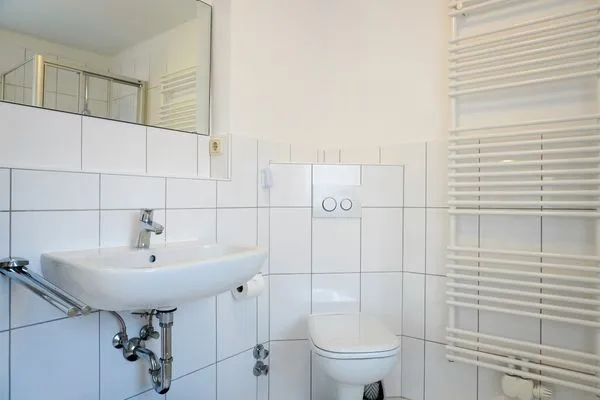 Badezimmer  Ferienwohnung Lotte