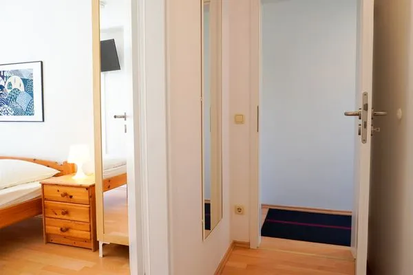 Schlafzimmer  Ferienwohnung Lotte