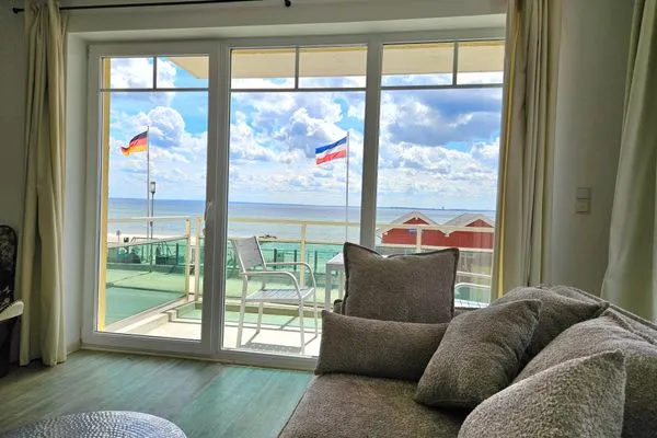 Wohnzimmer Strandoase Sierksdorf Strandoase Strandmuschel