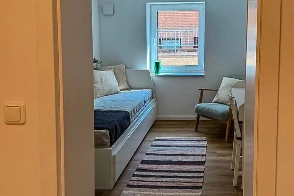 Bedroom Am Krabbenweg Poeler Küstenkoje