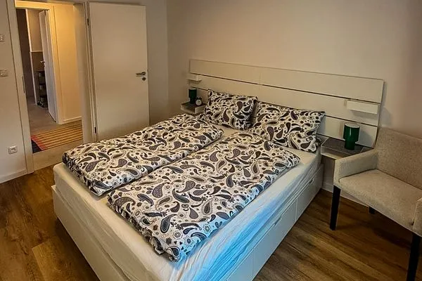 Bedroom Am Krabbenweg Poeler Küstenkoje