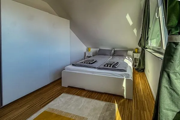 Schlafzimmer Am Krabbenweg Kirchturmblick