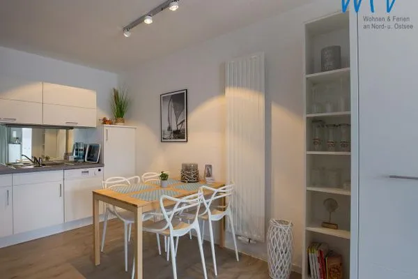 Küche / Küchenzeile Juist Zauber - Haus 3 Ferienwohnung Strandaster