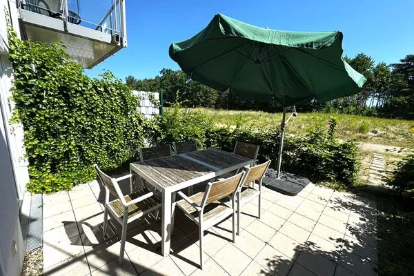 Terrasse  FeWo Hygge in PRORA - 6.02