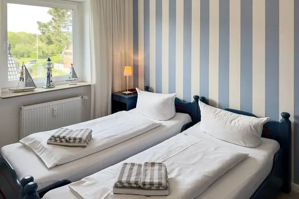 Schlafzimmer  Ferienwohnung *Jessen´s Wattblick*